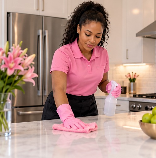 Professional kitchen cleaning